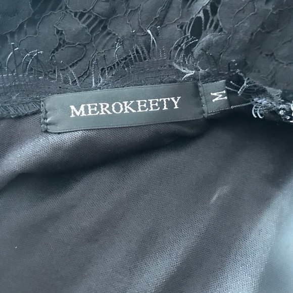 Black lace dress - Picture 5 of 6